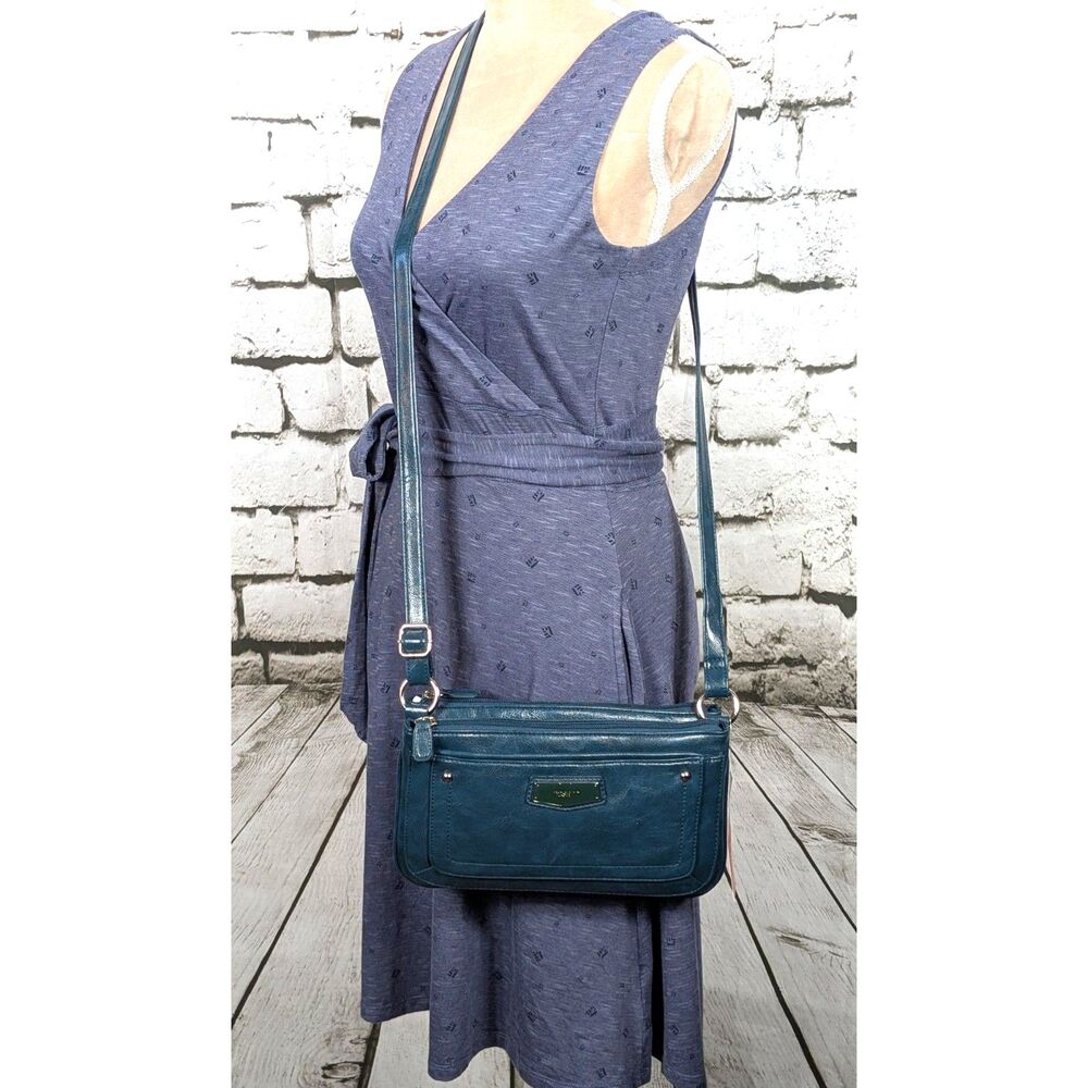 ROSETTI Multiplex Noreen Mid Crossbody Bag in Storm Vegan Adjustable NEW